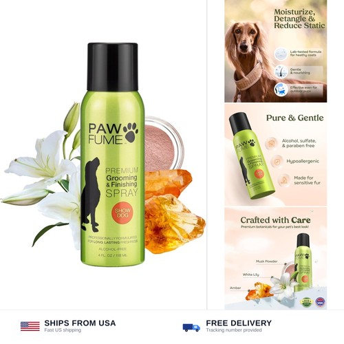 Dog perfume spray long - long, lasting